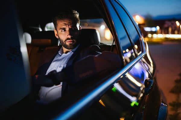 Executive black car transportation for business travel